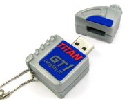 PVC USB flash с логотипом