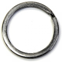 Кольцо D 30 мм плоское с цепочкой